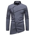 thumbnail image 3 of CONZONE Mens Sweatsuit 2 Peice Set Casual Track Suit for Men Solid Color Long Sleeve Tops Sweatpants Cozy Fall Winter Athletic Jogging Outfits, 3 of 8