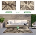 thumbnail image 2 of Outdoor Rug  for Patios   Reversible Outdoor Plastic Straw Camping Rug Carpet  Large Area Rugs Mats for RV  Camper  Deck  Balcony  Porch  Backyard  Beach  Picnic. Leaf, 2 of 7