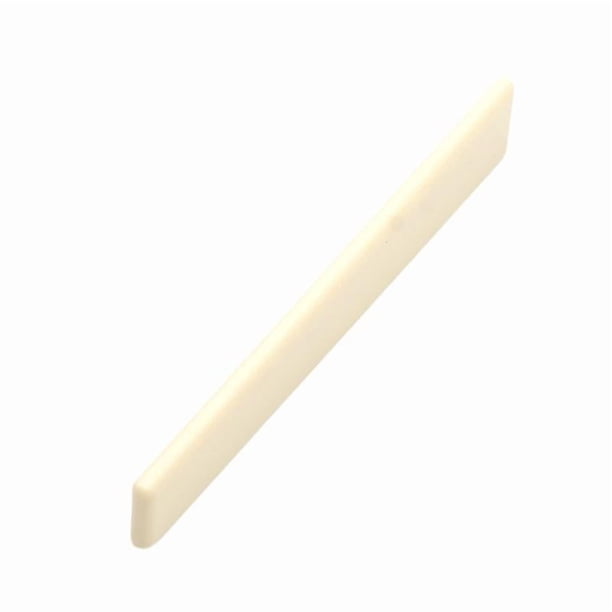 Cejuela para guitarra de 6 cuerdas, compacta, portátil y ligera, para puente de guitarra, con ranuras. Nuez de guitarra abajo