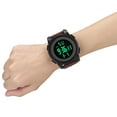 thumbnail image 4 of KAK Large Simple Dial Outdoor Fashion Waterproof Full-featured Sports Bracelet (Red), 4 of 8