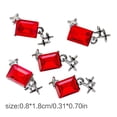 thumbnail image 3 of Milue 5pcs Durable Rectangular Nail Embellishments Perfect for Various Occasions, 3 of 21
