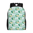 thumbnail image 1 of Disketp Horse And Flower Mochila Unisex de Apertura Lateral Completa, Mochila para Laptop para Escuela, Trabajo y Viajes, 1 of 8