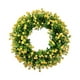 thumbnail image 2 of Corona Primavera Verano | Guirnalda de hojas y ranúnculos coloridos de 15" | Colgante decorativo de plástico para puerta de entrada | Decoración de entrada vibrante para el hogar | Atractivo, 2 of 5