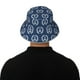 thumbnail image 5 of Balery Navy Nautical Sombreros para el sol para hombre y mujer, sombrero de pescador con UPF 50+, 5 of 6