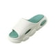 thumbnail image 3 of Zapatillas de EVA para hombre, zapatillas de baño de ducha, suela gruesa suave, zapatos informales de verano, buena amortiguación a prueba de golpes, Blanco 42 a 43 Salvador Dali Zapatillas de estar por casa, 3 of 9