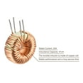 thumbnail image 3 of Toroid Inductance Copper Coil Magnetic Inductor 47uH 20A for DIY Pack of 1, 3 of 4