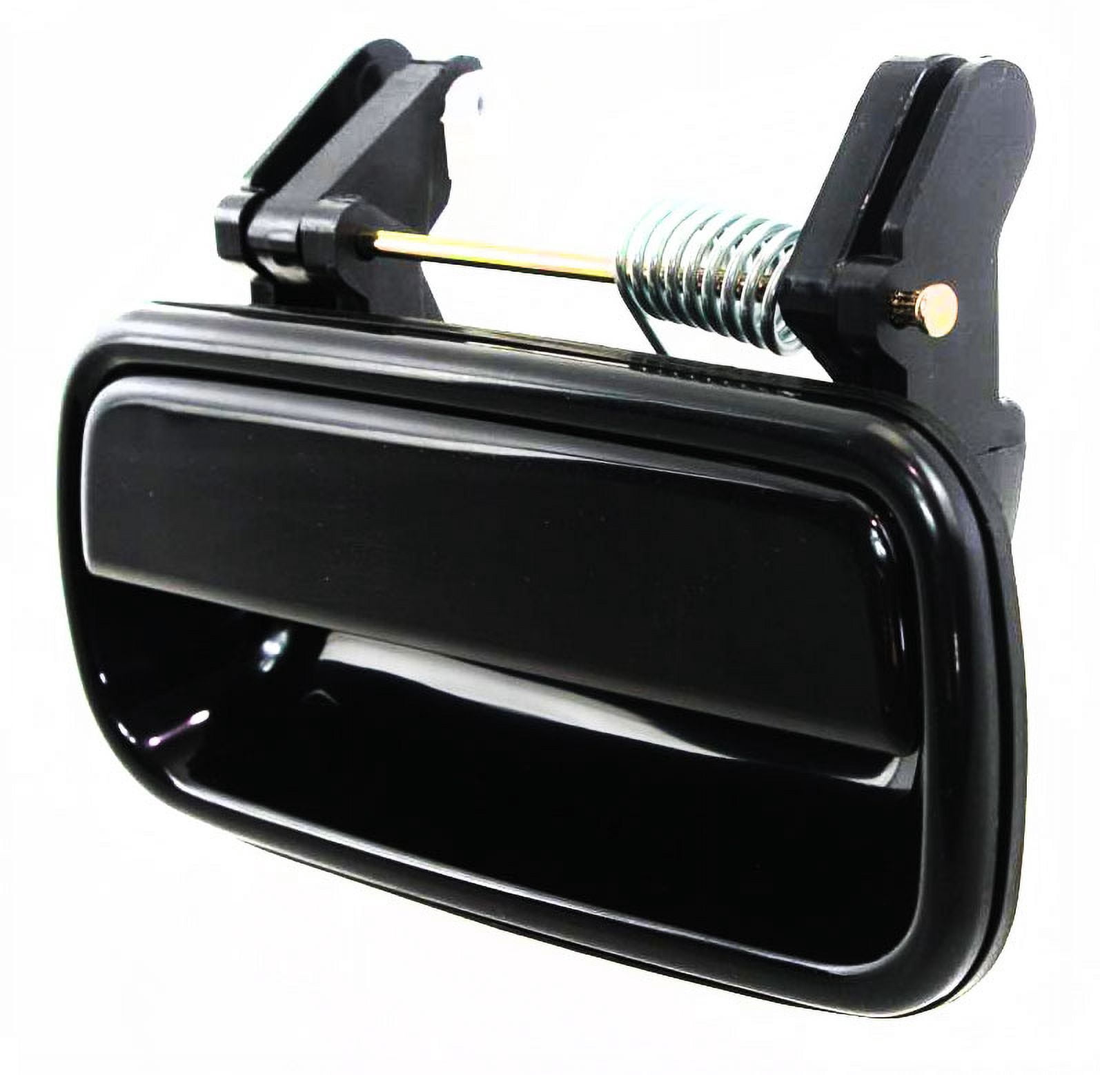 Replacement REPT491347 Exterior Door Handle Compatible with 1996-1997 Toyota 4Runner Rear, Right Passenger Smooth Black