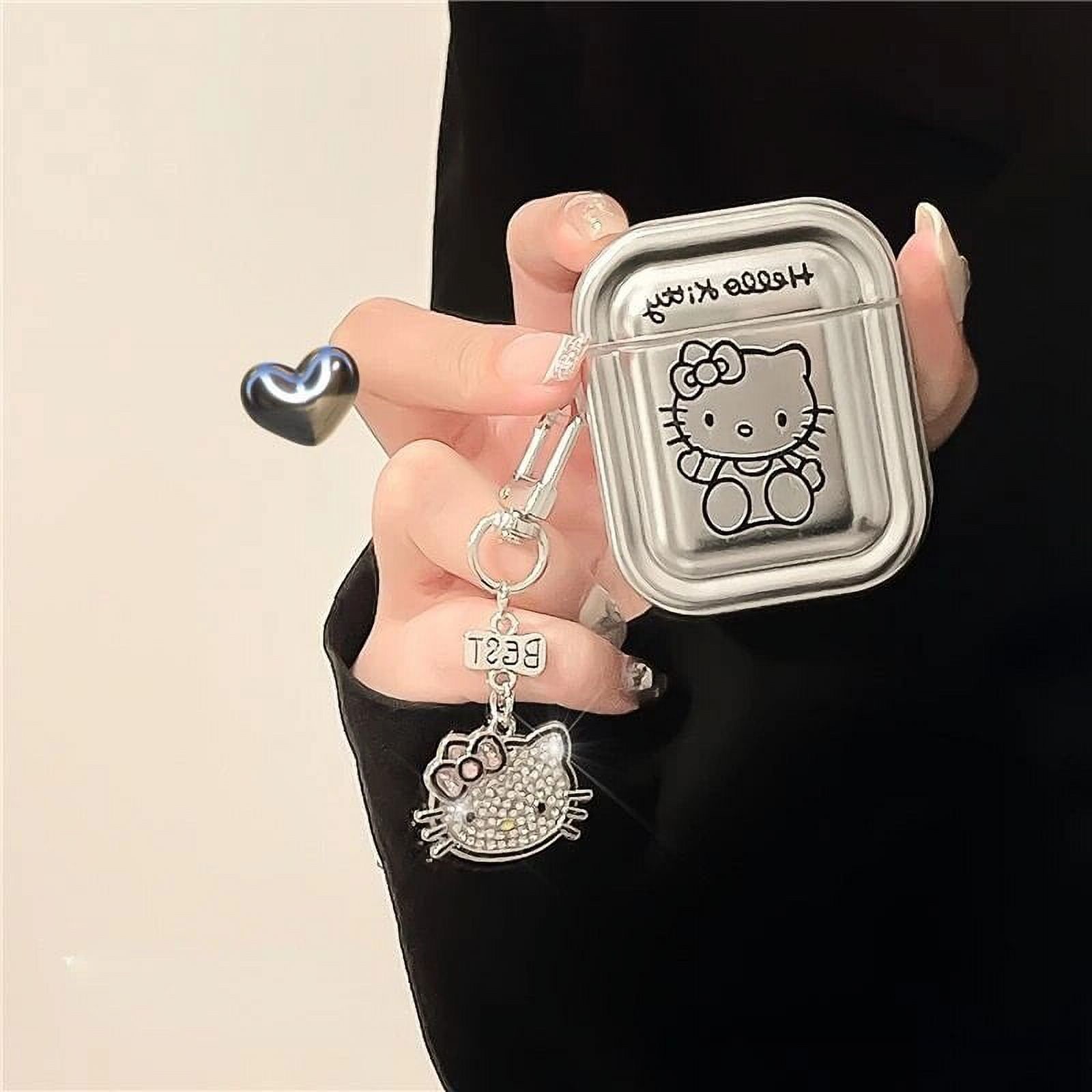 Sanrio Hello Kitty Suitable Airpods Protective Case Third Generation Pro2 Apple Wireless Bluetooth Headphone Case for Girls