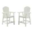 thumbnail image 3 of Trilenars Tall Adirondack Chairs Set Of 2, All-weather HDPE Adirondack Bar Stools With Armrest, Patio Bar Chair For Outdoor Garden Backyard Lawn Balcony Deck, 3 of 8