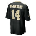 thumbnail image 3 of Men's Nike Ga'Quincy McKinstry-Black New Orleans Saints  Player Game Jersey, 3 of 6