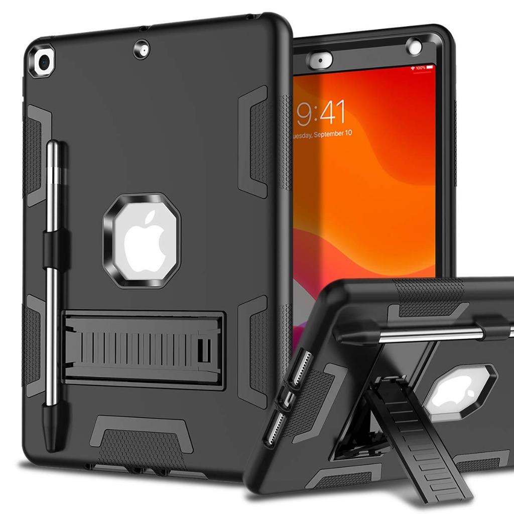 For iPad 10.2 2019 Case,iPad 7th Generation Case with Pencil Holder
