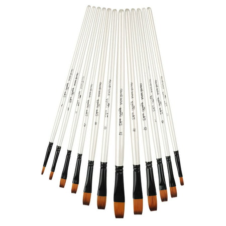 EEEkit Detail Paint Brush Set - 12 Miniature Brushes for Fine Detailing & Art Painting - Acrylic, Watercolor, Gouache, Oil - Models, Airplane Kits, Ink, Warhammer 40k - Artist Quality (Best Warhammer Paint Brushes)