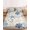 Beige Lake Blue, variant on Cal.King Size Fitted Sheet Set - Aqua Teal Coastal 3 Piece Bedding Sets 16" Deep Pocket Fitted Sheet with 2 Pillowcases, Summer Beach Starfish Coral Nautical Rustic Brushed Microfiber Bed Sheets