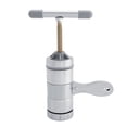 thumbnail image 1 of Machine Household Manual Stainless Steel Pasta Maker Noddles Presser Making Machine with 5 Molds, 1 of 7