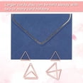 thumbnail image 5 of 36pcs Mini Place Card Holders Cute Table Card Holders Triangle Shape Wedding Table Number Holders Rose Gold Photo Holder Pictures Stand Clips for Place Cards Weddings Anniversary Party, 5 of 9
