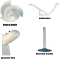 thumbnail image 4 of Archimedes Wind Turbine, Archimedes Liam F1 Wind Turbine, Spiral Wind Turbine Model, Home Wind Turbine System, Wind Turbine to Generate Electricity, Small Wind Turbine for Home, Farm (White), 4 of 7