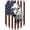 colorful-1, variant on XIMEI American Eagle Metal Wall Art 4th of July Decor, American Flag Wall Decor for Home/Office/Living Room/Indoor/Outdoor, Black, 11.2"x16.6"