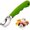 Green#2, variant on mtvxesu Self Melting Ice Cream Scoop with Ergonomic Handle for Smooth Scooping and Easy Cleaning, Alloy and Plastic Material, 1 Piece