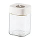 thumbnail image 4 of Tarro de vidrio para almacenamiento, hermético, a prueba de polvo, para encurtidos, contenedor para almacenar té y alimentos. Blanco 1000ml, 4 of 9