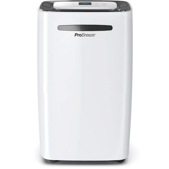 Pro Breeze Déshumidificateur 50 Pintes - 3 500 4 000 Pi2 Déshumidificateurs pour Grande Pièce sous-Sols avec Capteur d'Humidité Arrêt Automatique Tuyau de Drainage Continu Élimine l'Humidité Idéal pour sous-Sol