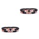 thumbnail image 3 of Minnieouse 2 uds amantes 6mm juegos de cuentas fiesta de ocio * pulseras joyería cuenta Yoga Natural circón red roja red roja red roja Red Roja 2Conjunto, 3 of 6