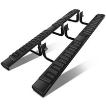 DNA Motoring 6" Side Step Nerf Bars Running Boards for 04-24 Nissan Titan XD King Cab