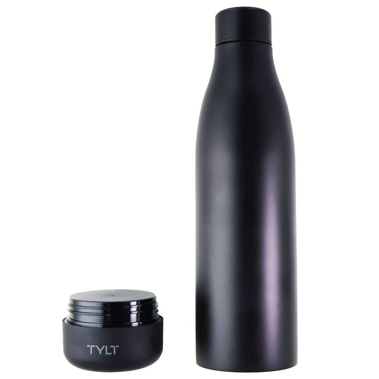 Black Stainless Steel Water Bottle by Tesla - Choice Gear