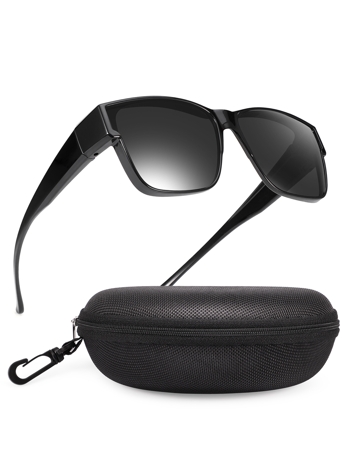 TINHAO Polarized Fit Over Glasses Sunglasses for Women UV  display picture 1