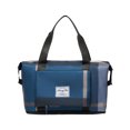 thumbnail image 2 of Clearance Deals Dry And Wet Separation Sports Portable Shoulder Bag Yoga Fitness Bag Large Capacity Travel Bag Foldable Expansion Blue, 2 of 9