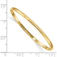 thumbnail image 3 of 14K Yellow Gold Slip-On Baby Bangle Bracelet (5.5 X 2.5) Made In Puerto Rico db391, 3 of 5