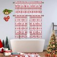 thumbnail image 7 of 2 Pcs Velvet Tier Curtain, Rod Pocket Christmas Tree Deer Print Small Curtain, 7 of 7