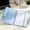 Blue#4, variant on MTBLYS Foldable Clipboard Folder Portable Writing Pad with Clip Document Organizer for Office 9.3 X 13.4 Inches Unfolded Secure Elastic Band Closure Lightweight Foam Board