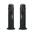 thumbnail image 1 of Yeacher Universal Motorcycle Twill Shape Metal Rubber Hand Grips Throttle Grip Handle For 7/8'' 22mm, 1 of 8