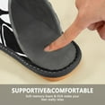 thumbnail image 6 of IAUYY Memory Foam House Slippers Suitable for Both Men and Women. Comfortable, Anti-Slip Plush Flat-Bottomed Slippers The Best Holiday Gift Slate, 6 of 9