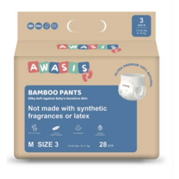 AWASIS BAMBOO DIAPERS
