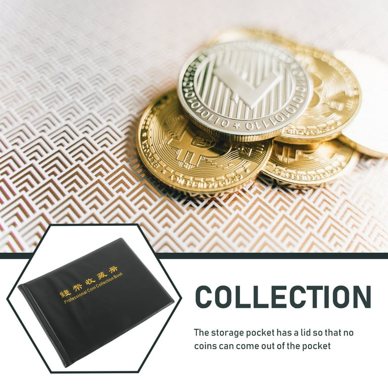 Coin Collecting Album Coin Collection Book World Coin Album for DIY Use 