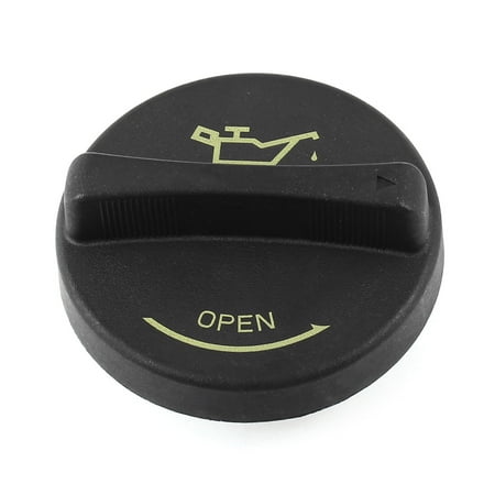 Unique Bargains 26510-26620 Plastic Car Engine Oil Filler Fuel Cover Cap Black for Hyundai