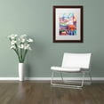 thumbnail image 3 of Trademark Fine Art "Poppycock" Canvas Art by Josh Byer, White Matte, Wood Frame, 3 of 4