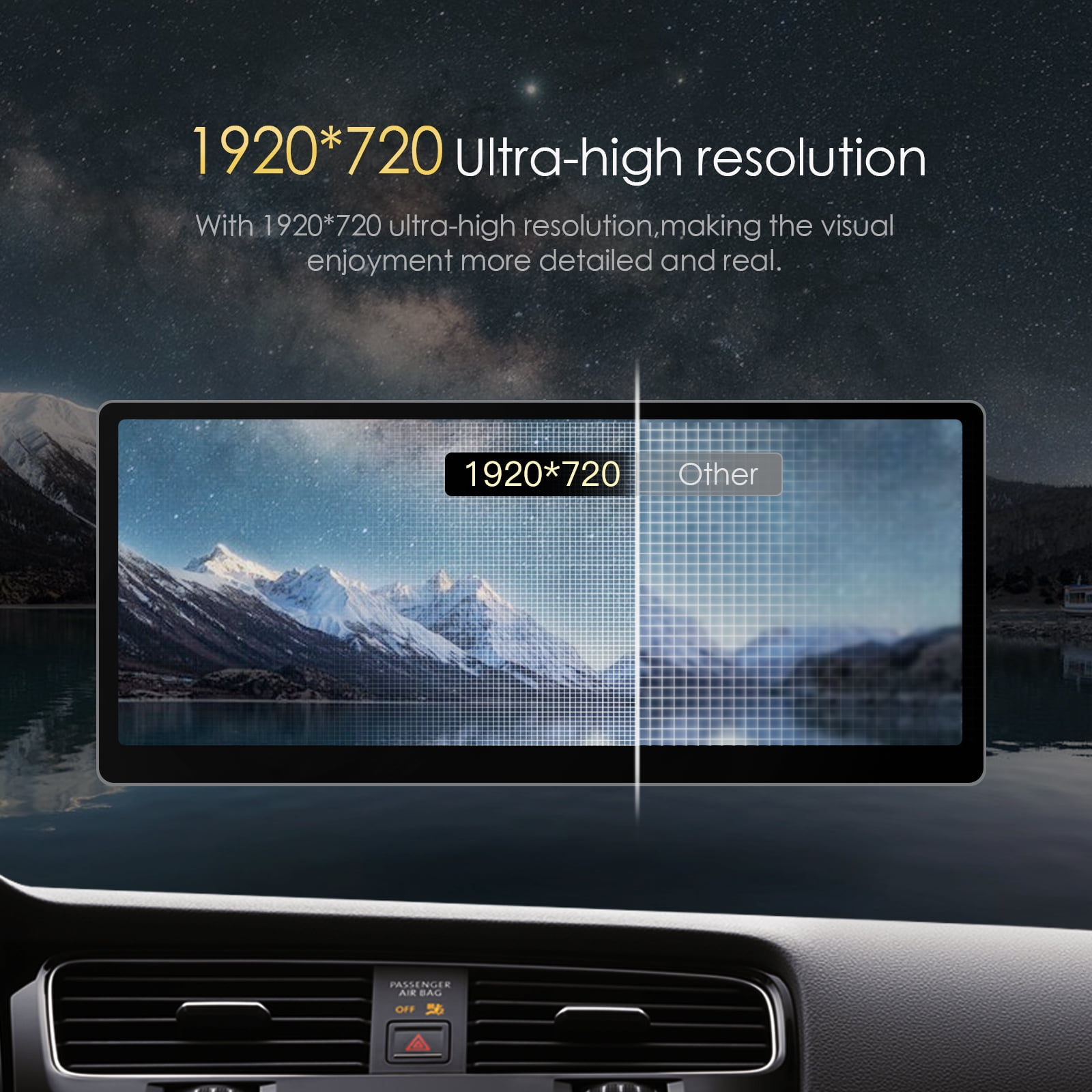 CARabc D808 Carplay Screen for Car 8.8