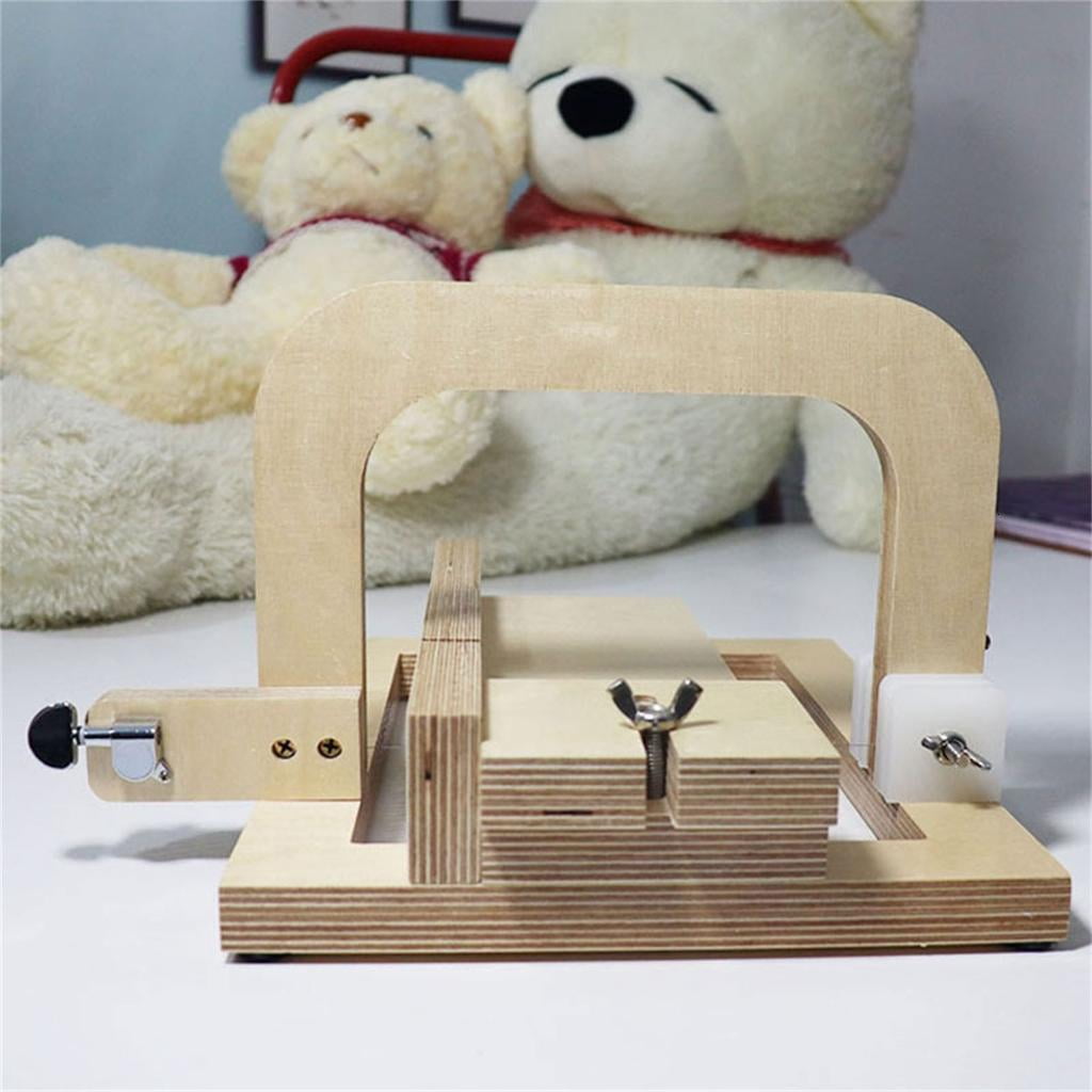 Wood Soap Cutter Professional Single Wire Soap Slicer Soap Loafs Cutter Soap Making Cutting Tool