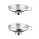 thumbnail image 3 of Wosthever Embudo de boca ancha para conservas con asa Filtro de aderezo de acero inoxidable Embudos de gran calibre para ingredientes secos Cocina y Comedor L, 3 of 6