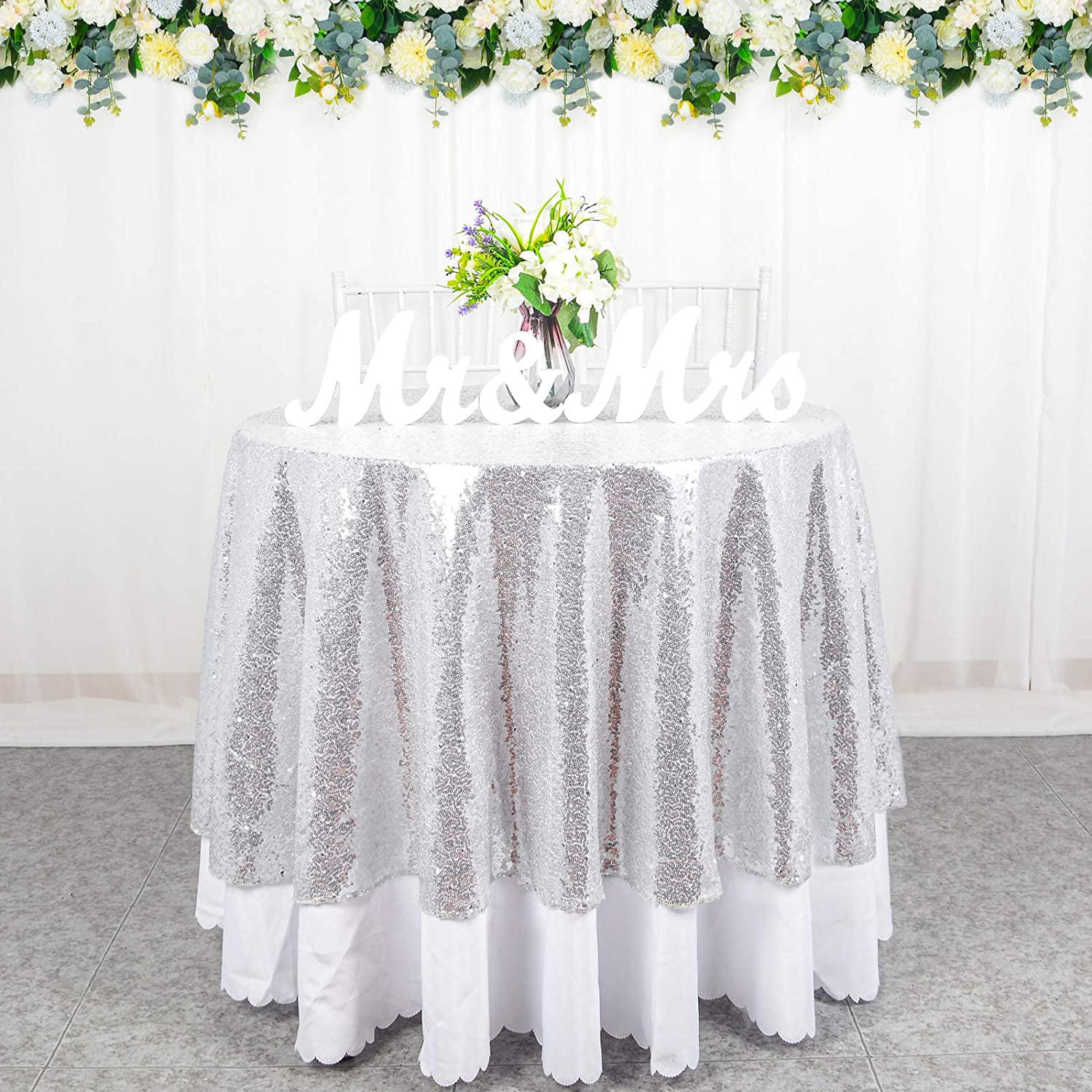 Details about   108" Round Linen Polyester Tablecloth Wedding Party Decoration Caterng Event 