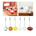 thumbnail image 2 of ROZYARD 6Pcs Resin Table Number Holders Stands for Wedding Name Cards Clip Holders, 2 of 6