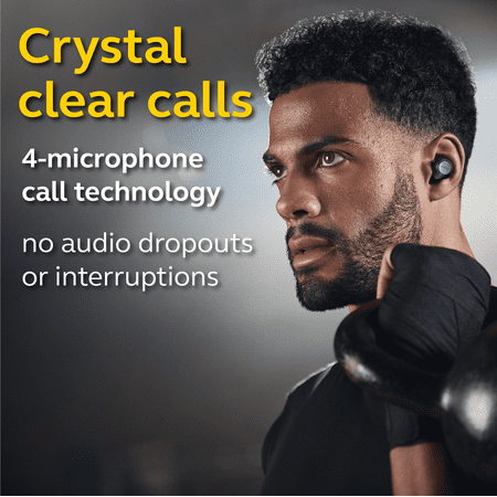 Jabra - Elite Active 75t True Wireless Noise Cancelling In-Ear Headphones - Navy