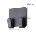 thumbnail image 6 of 2pcs Punch Free Razor Holder Storage Hook Wall Shaving Shaver Shelf Razor Rack, 6 of 6