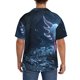 thumbnail image 3 of Fotbe Heart Axolotl Camisa Estampada de Manga Corta para Hombre, Casual de Verano, Estilo Playero, Sin Arrugas-Medium, 3 of 5