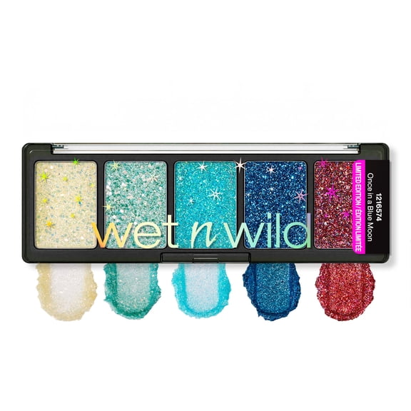Fantasy Makers Glitter Palette for Eyes & Face - Once in A Blue Moon