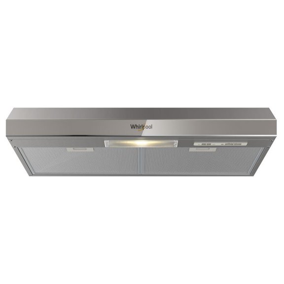 Campana de cocina 76 cm (30 pulgadas) Whirlpool  WH7610S en acero inoxidable de pared y bajo alacena