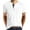 White, variant on Caqnni Men's Fashion Casual Front Placket Short Sleeve Henley T-Shirts Cotton Shirts (Dark Gray,S)