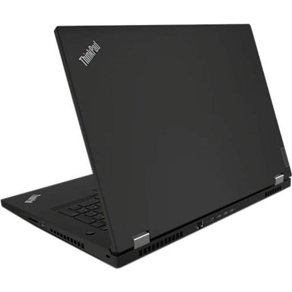 Lenovo ThinkPad P17 G2, 17.3\" 4K UHD, Intel Core i7-11850H, NVIDIA RTX A2000, 8GB RAM, 512GB SSD, Black, Windows 10 Pro, 20YU001KUS